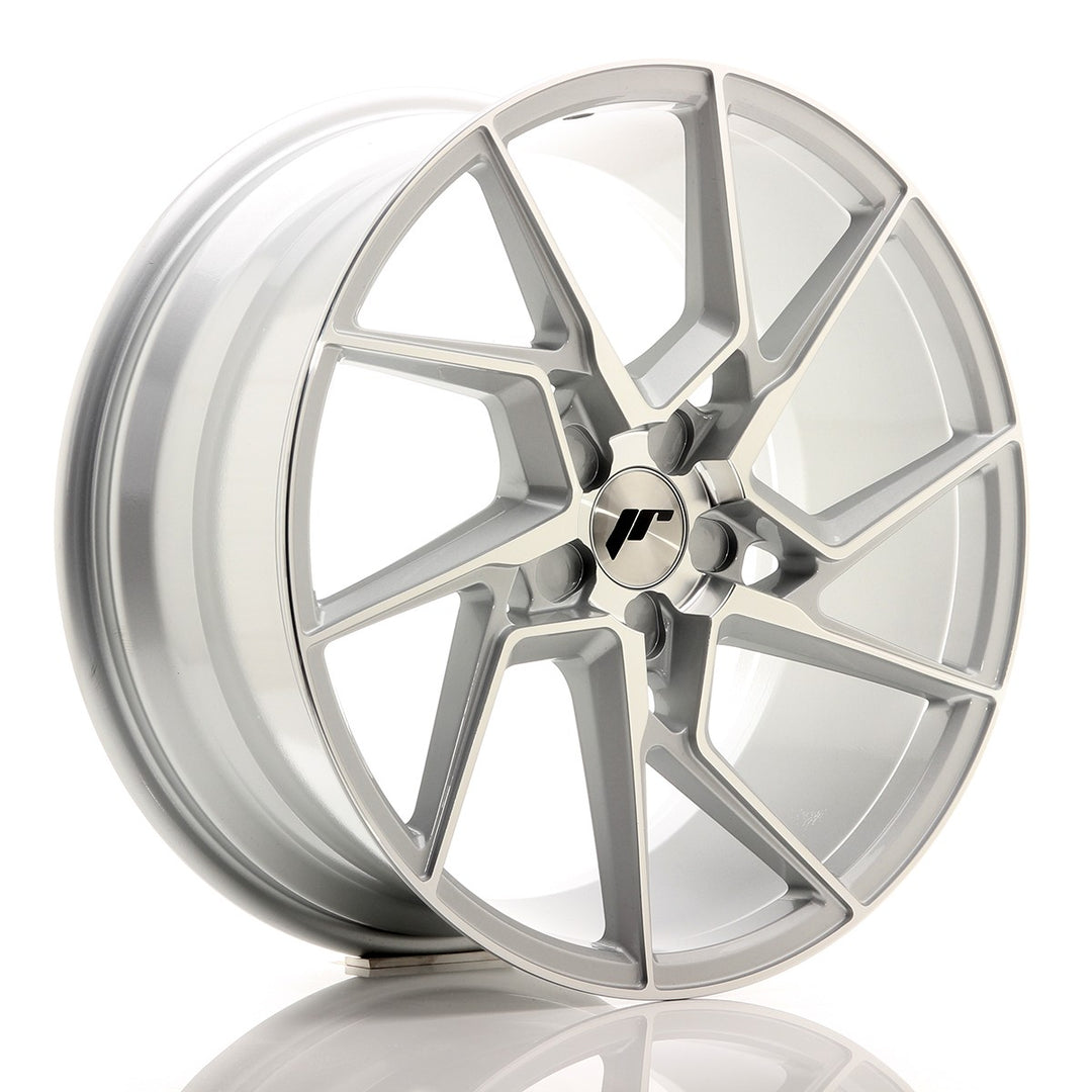 JAPAN RACING JR33 19''X8.5 ET BLANK BLANK CB 74.1 SILBERNE FELGE