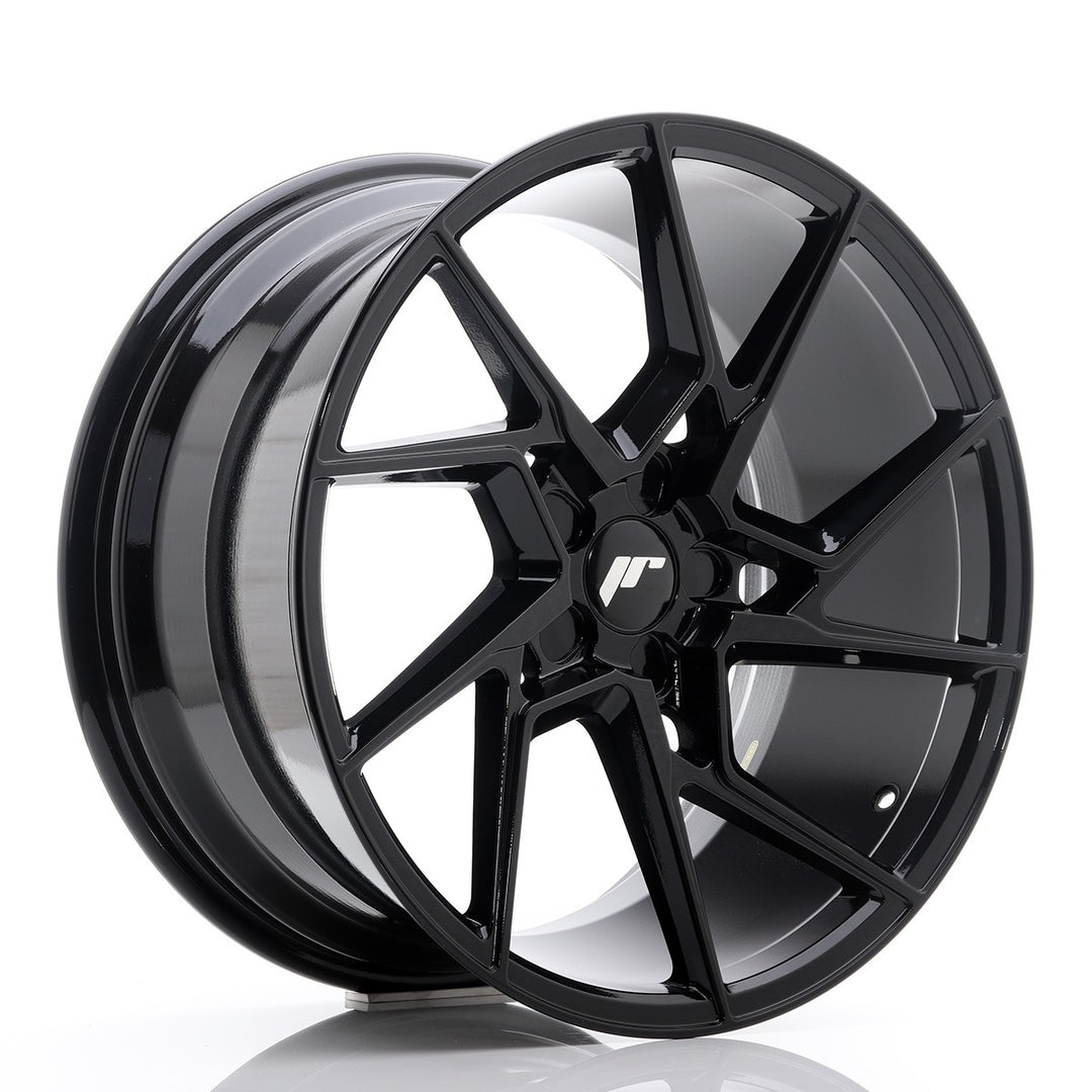 JAPAN RACING JR33 19''X9.5 ET BLANK BLANK CB 74.1 SCHWARZES FELGE