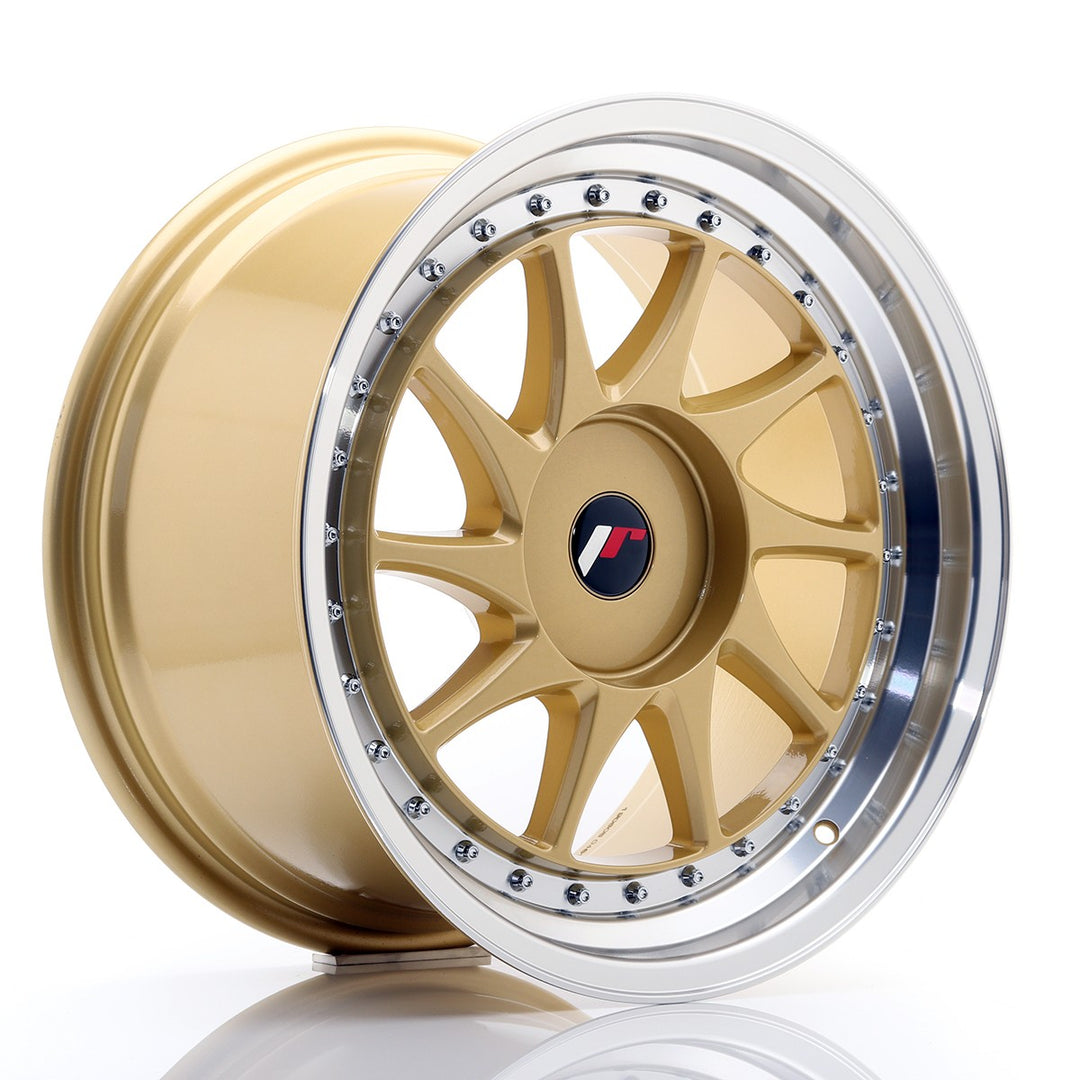 JAPAN RACING RIM JR26 18X9.5 ET BLANK BLANK CB 74.1 GOLD