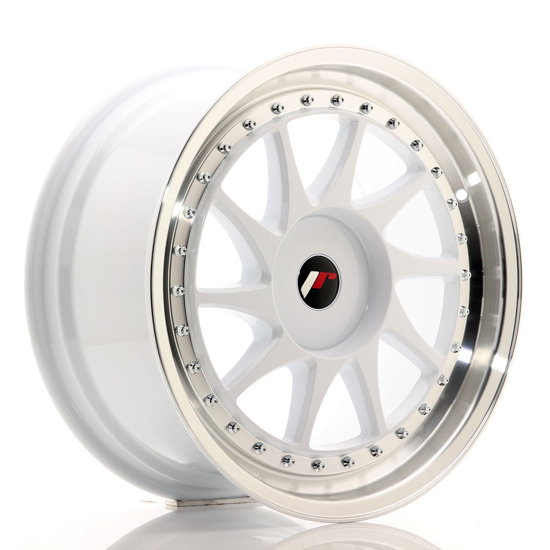 JAPAN RACING JR26 18X8.5 ET WHEEL BLANK BLANK CB 74.1 WHITE