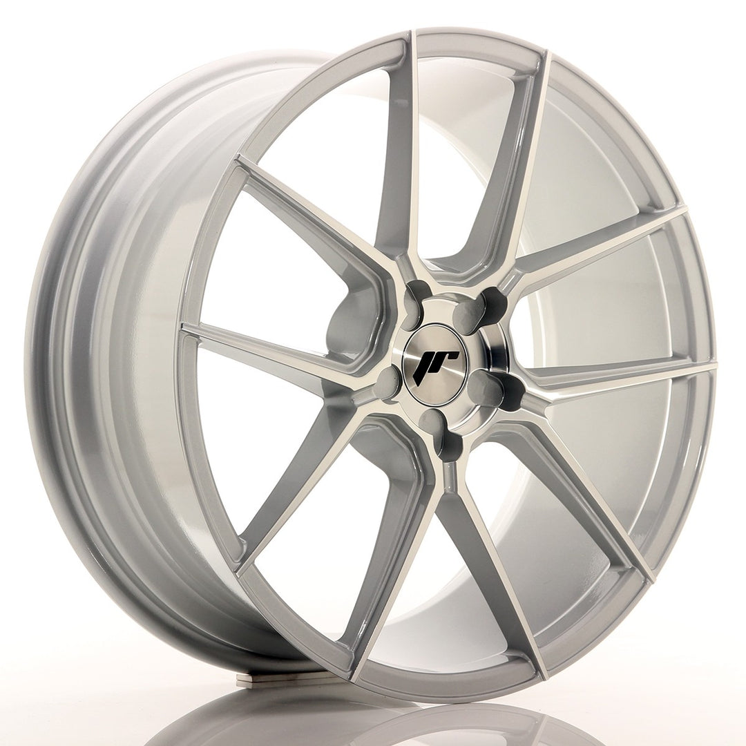 JAPAN RACING JR30 20X8.5 ET BLANK BLANK CB 74.1 SILVER RIM