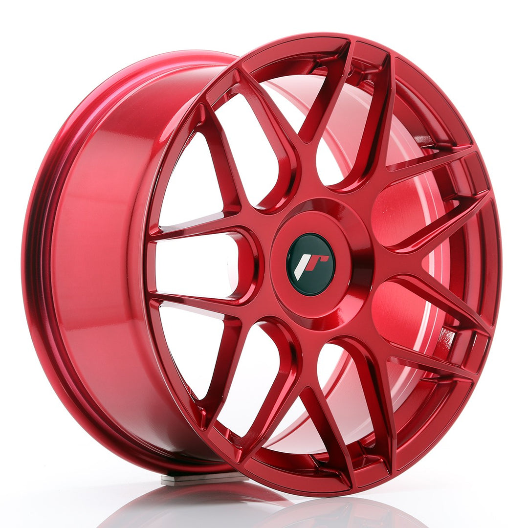 JAPAN RACING JR18 18X8.5 ET BLANK BLANK CB 74.1 RED WHEEL