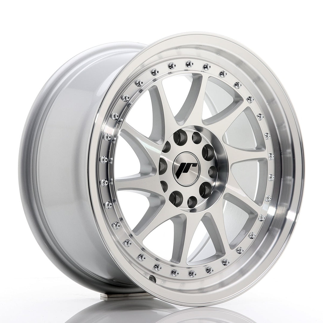 JAPAN RACING RIM JR26 18X9.5 ET BLANK BLANK CB 74.1 SILVER
