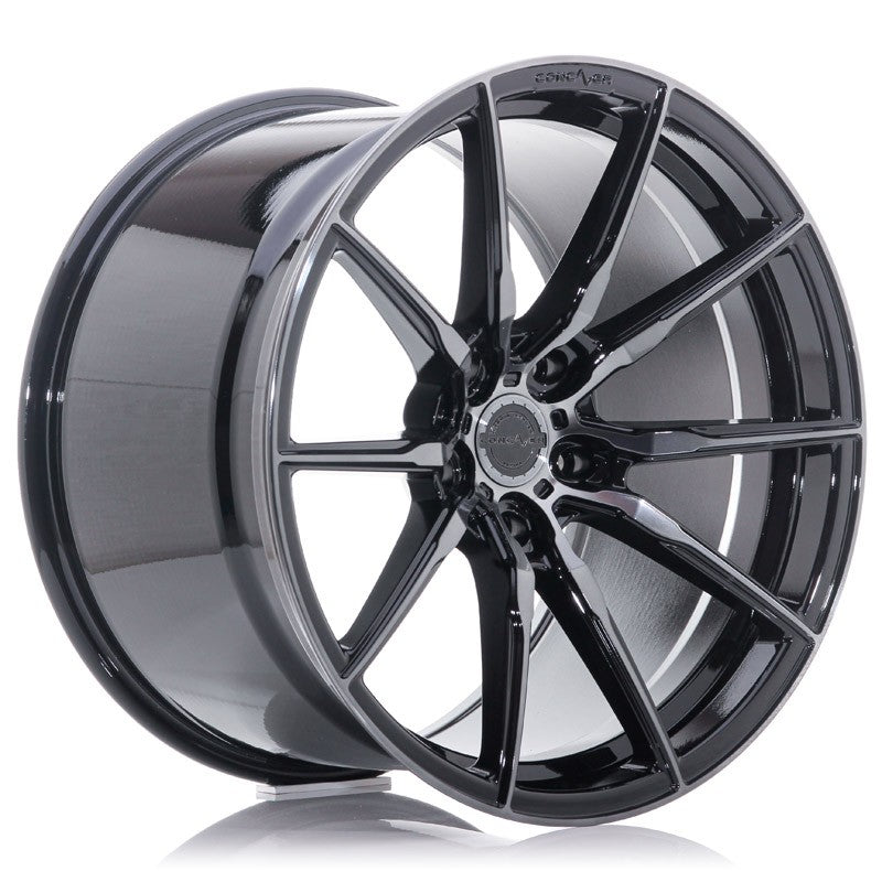 LLANTA JAPAN RACING CVR4 22X10 ET BLANK BLANK CB 74,1 DOBLE TINTE NEGRO