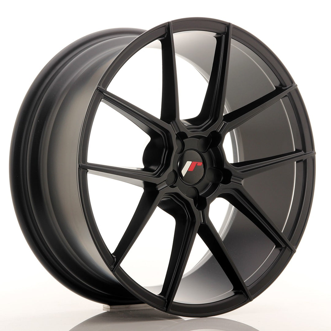 JAPAN RACING JR30 20X8.5 ET BLANK BLANK CB 74.1 BLACK WHEEL