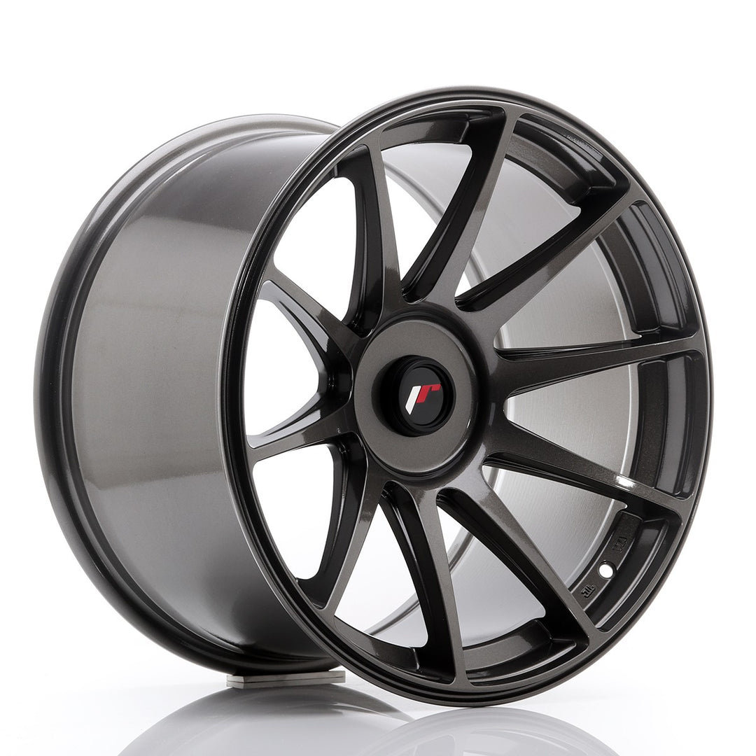 JAPAN RACING JR11 RIM 18X10.5 ET BLANK BLANK CB 74.1 GRAY