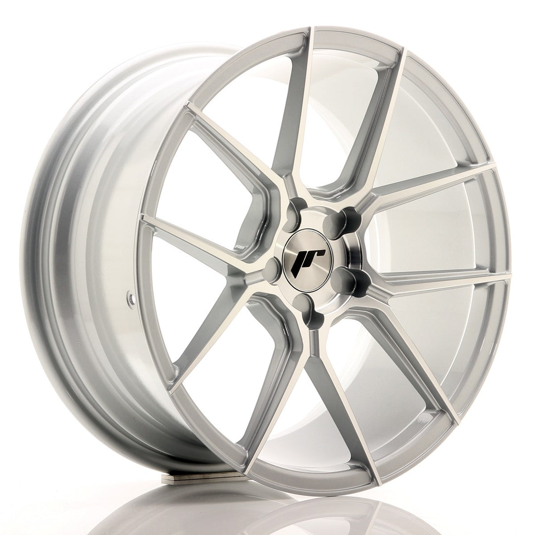 LLANTA JAPAN RACING JR30 18X8,5 ET 40 BLANK CB 74,1 SILVER
