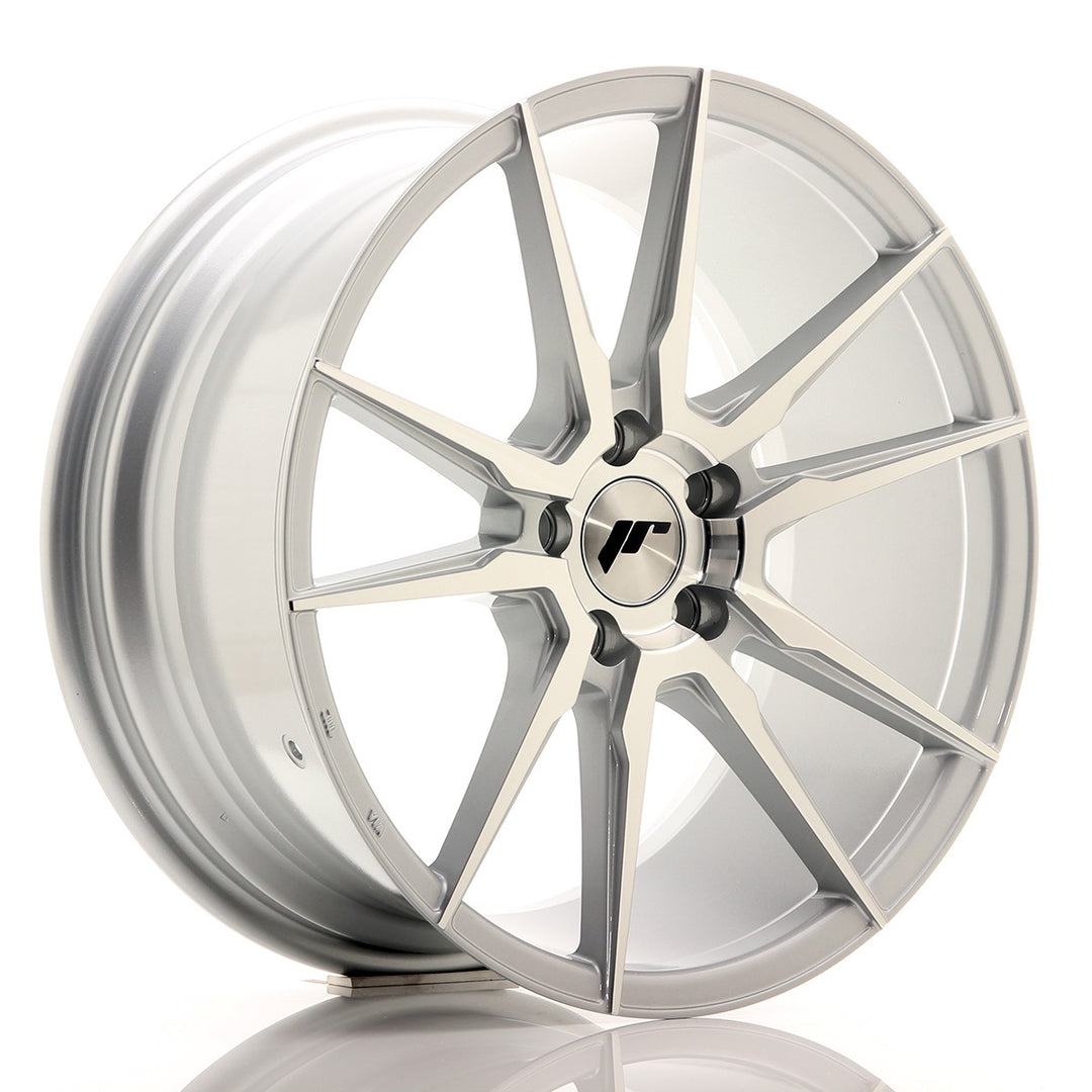 LLANTA JAPAN RACING JR21 18X8,5 ET 40 5X112 5X114,3 CB 74,1 SILVER