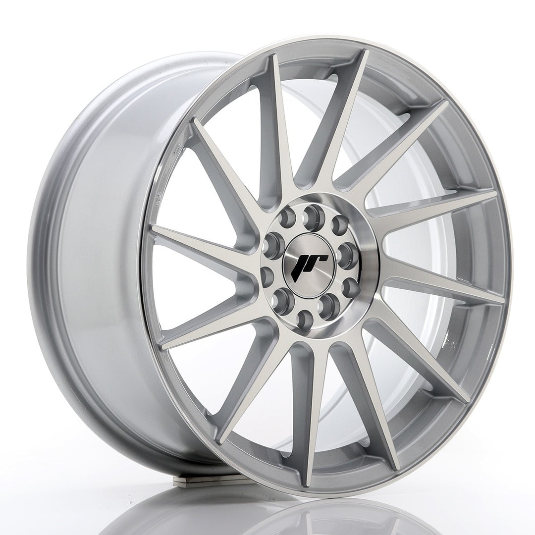 LLANTA JAPAN RACING JR22 18X7,5 ET 40 5X112 5X114,3 CB 74,1 SILVER