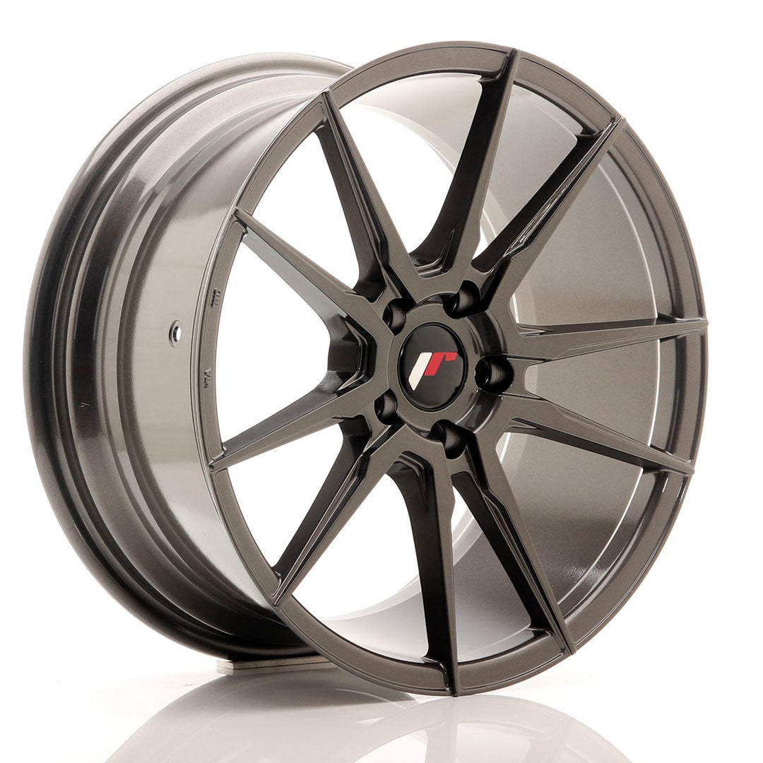 LLANTA JAPAN RACING JR21 18X8,5 ET 40 5X114,3 CB 74,1 GRIS