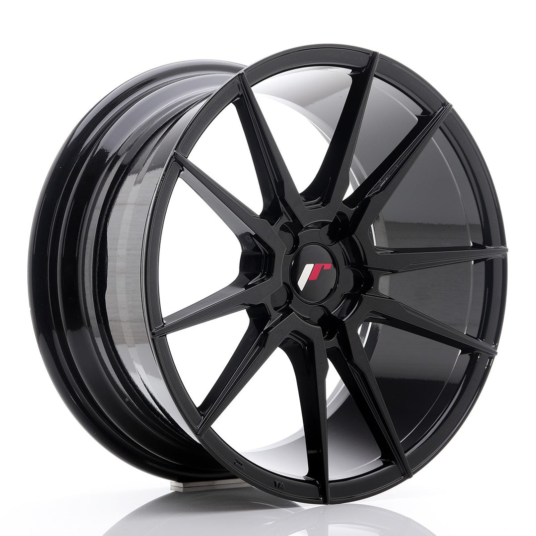 LLANTA JAPAN RACING JR21 18X8,5 ET 40 BLANK CB 74,1 NEGRO