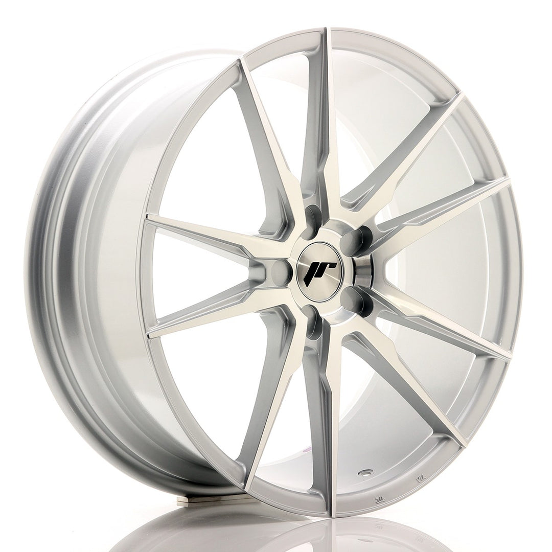 JAPAN RACING RIM JR21 20X8.5 ET 40 BLANK CB 74.1 SILVER