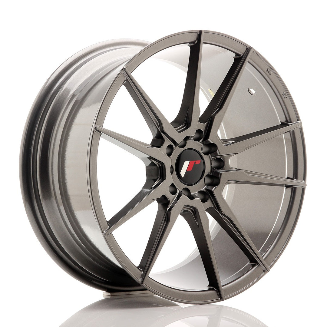 LLANTA JAPAN RACING JR21 18X8,5 ET 35 5X100 5X120 CB 74,1 GRIS