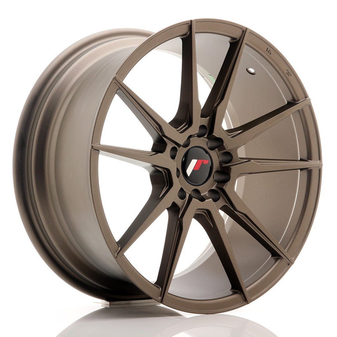 LLANTA JAPAN RACING JR21 18X8,5 ET 35 5X100 5X120 CB 74,1 BRONCE