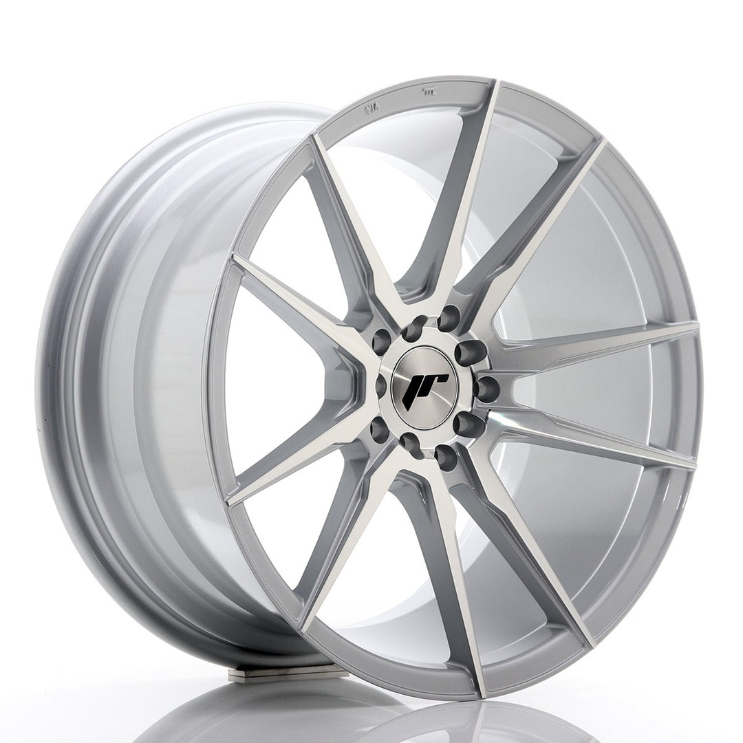LLANTA JAPAN RACING JR21 18X9,5 ET 35 5X100 5X120 CB 74,1 SILVER