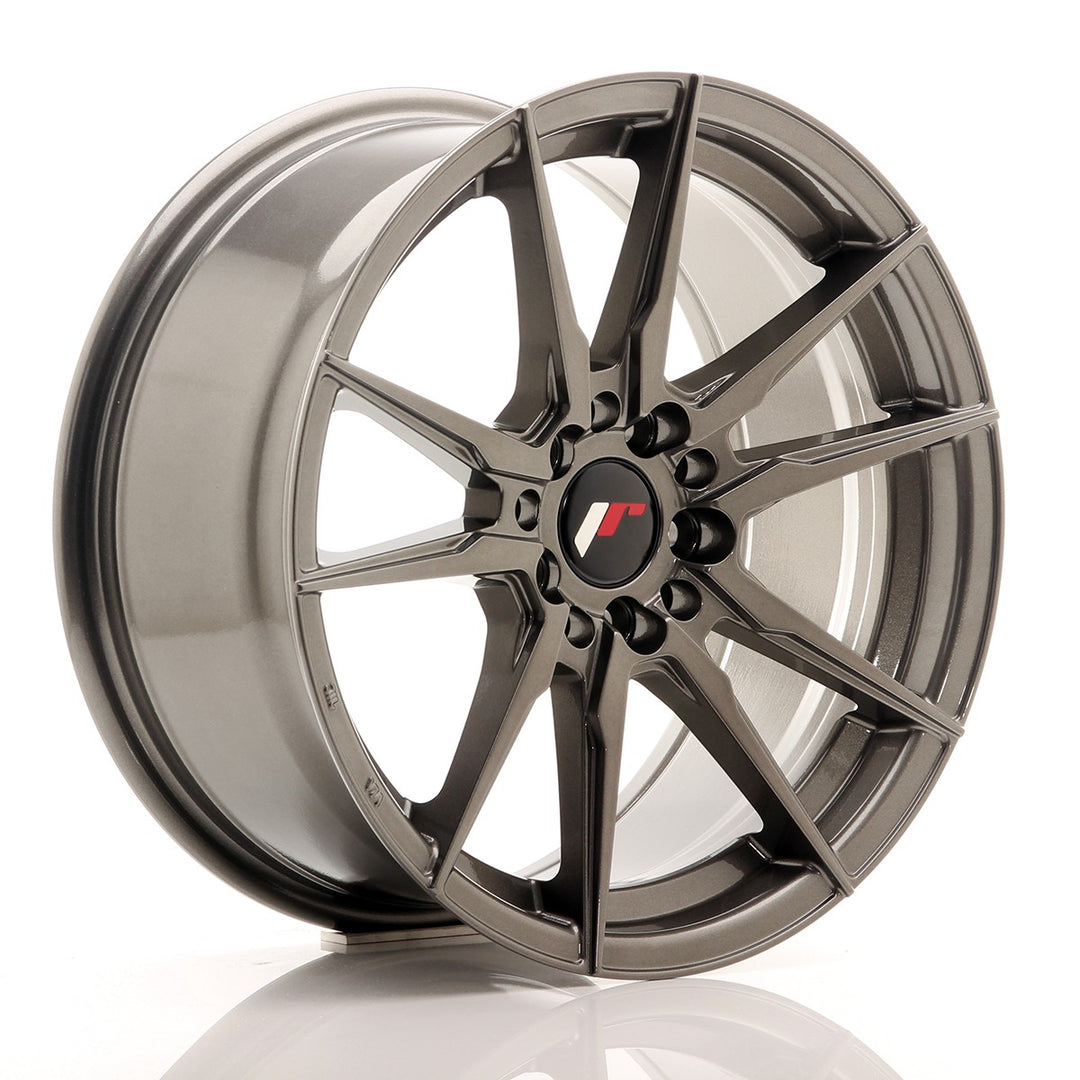 LLANTA JAPAN RACING JR21 17X8 ET 35 5X110 5X120 CB 74,1 GRIS