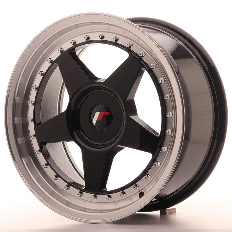 LLANTA JAPAN RACING JR6 17X8 ET 35 BLANK CB 74,1 NEGRO