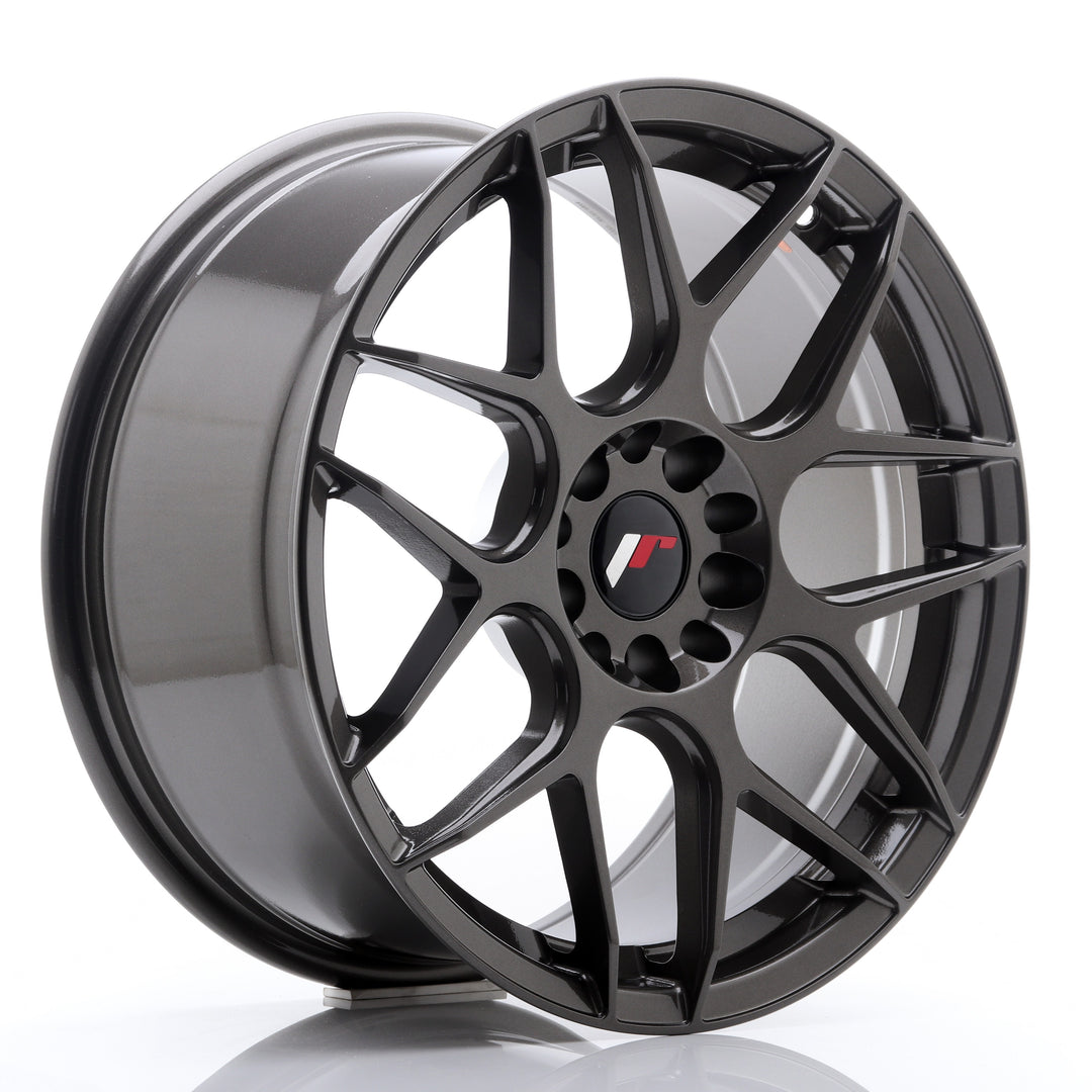 LLANTA JAPAN RACING JR18 18X8,5 ET 35 5X120 5X100 CB 74,1 GRIS