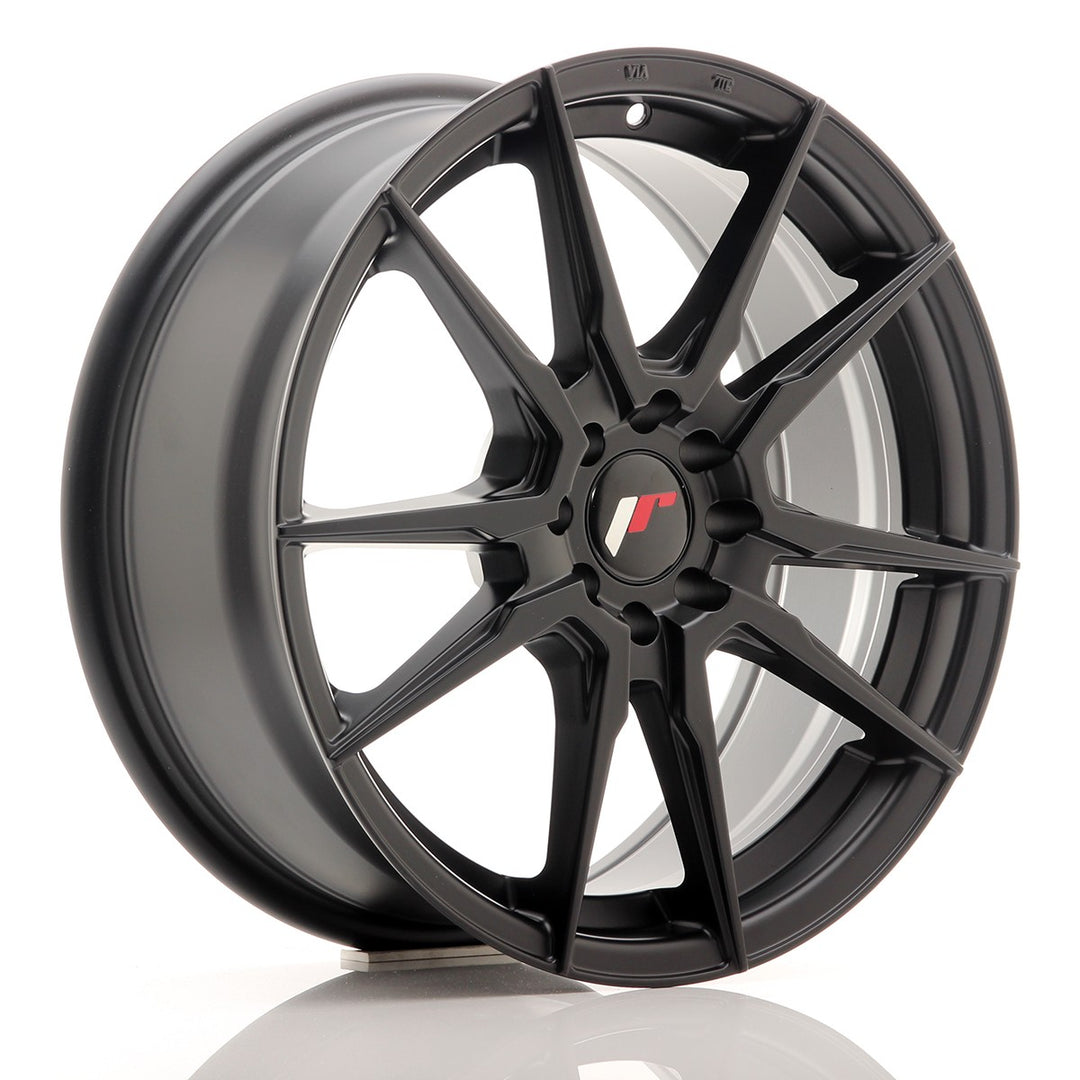 LLANTA JAPAN RACING JR21 17X7 ET 25 4X100 4X108 CB 74,1 NEGRO