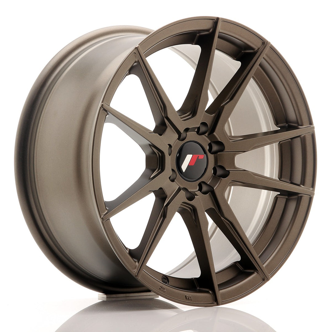 LLANTA JAPAN RACING JR21 17X8 ET 25 4X100 4X108 CB 74,1 BRONCE