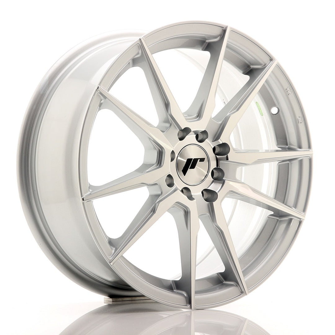 LLANTA JAPAN RACING JR21 17X7 ET 25 4X108 4X100 CB 74,1 SILVER
