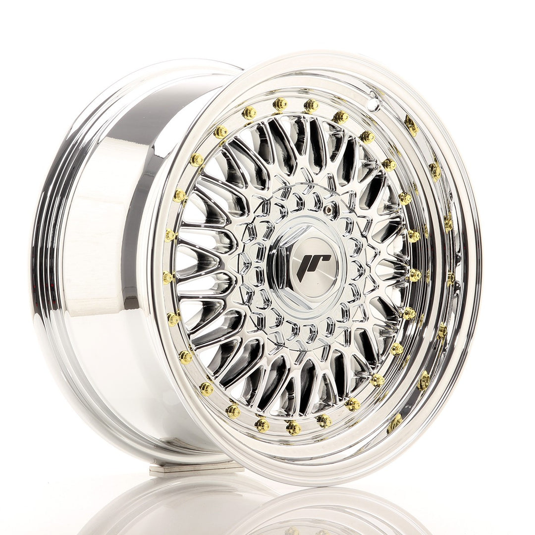 LLANTA JAPAN RACING JR9 16X7,5 ET 25 4X108 4X100 CB 74,1 CROMADO