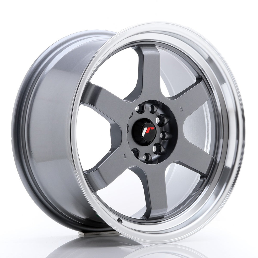 LLANTA JAPAN RACING JR12 18X9 ET 25 5X120 5X114,3 CB 74,1 GUN METAL