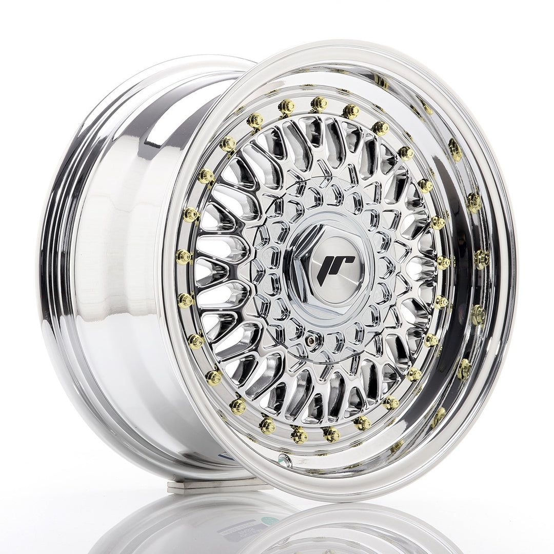 LLANTA JAPAN RACING JR9 15''X7 ET 20 4X100 4X108 CB 74,1 CROMADO