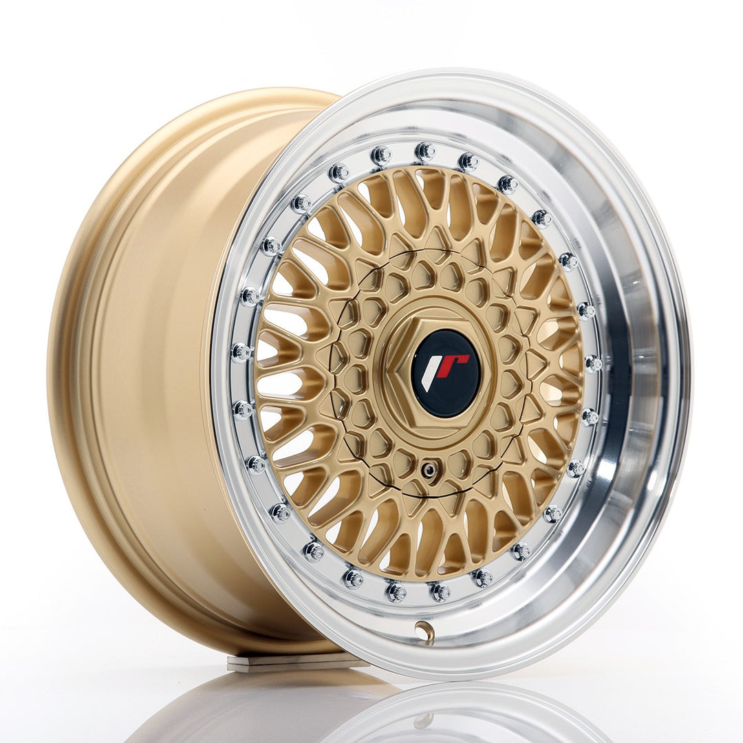 LLANTA JAPAN RACING JR9 15''X7 ET 20 4X100 4X108 CB 74,1 GOLD