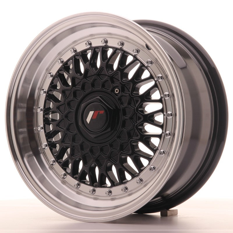 LLANTA JAPAN RACING JR9 15''X7 ET 20 4X108 4X100 CB 74,1 NEGRO