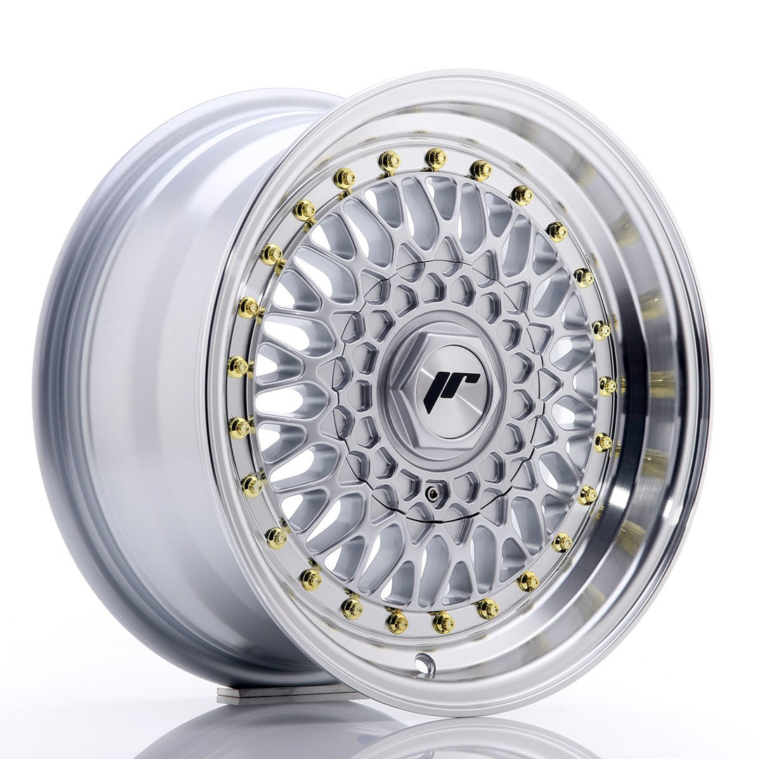 LLANTA JAPAN RACING JR9 15''X7 ET 20 4X108 4X100 CB 74,1 SILVER