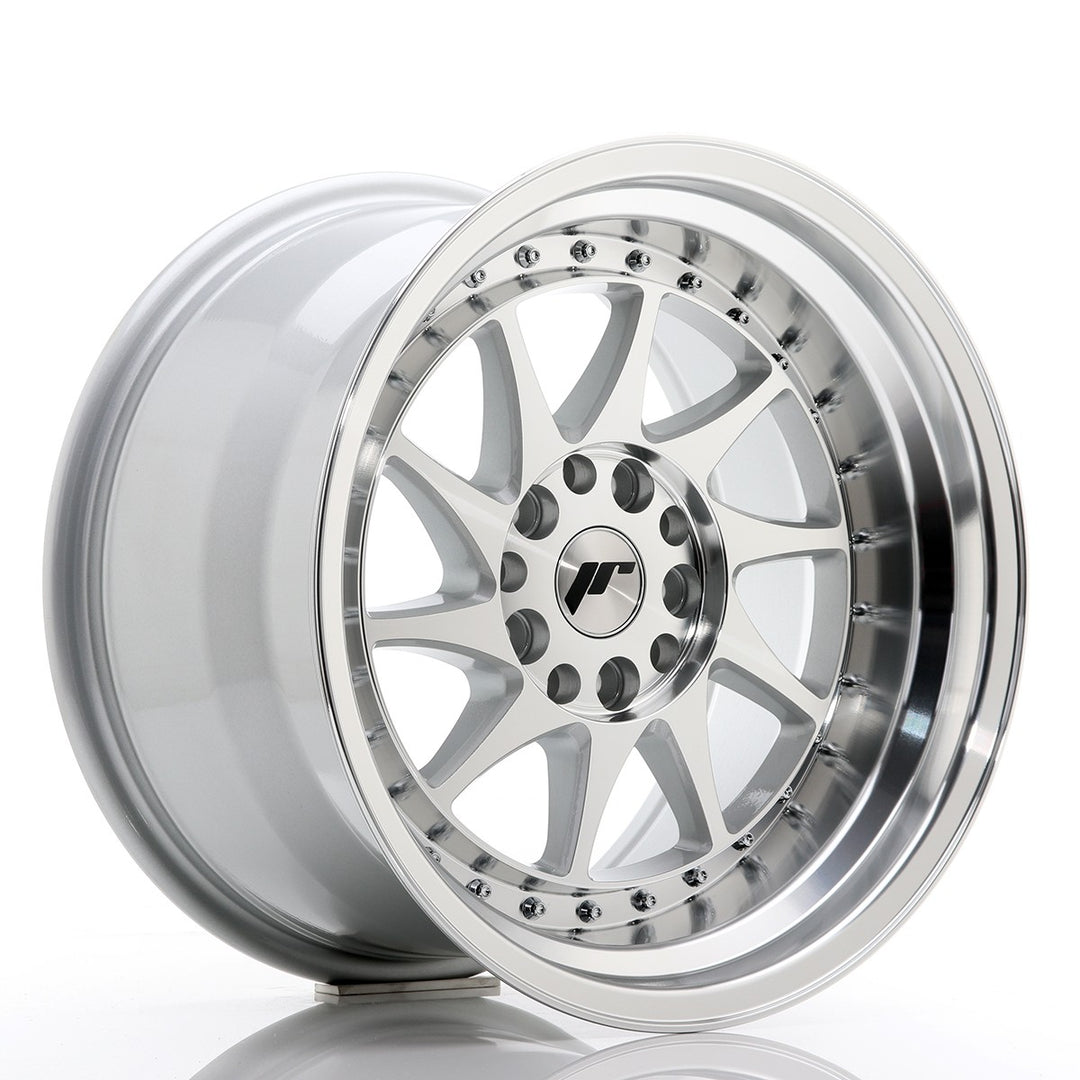 LLANTA JAPAN RACING JR26 17X10 ET 20 5X120 5X114,3 CB 74,1 SILVER