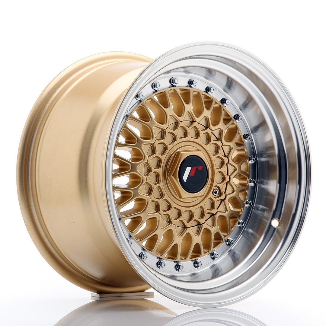 LLANTA JAPAN RACING JR9 15''X9 ET 10 4X100 4X108 CB 74,1 GOLD