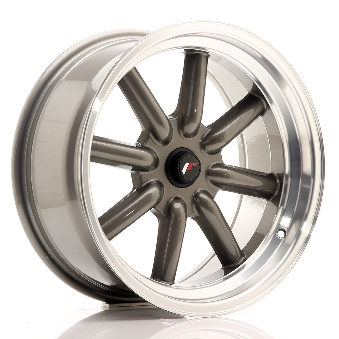 LLANTA JAPAN RACING JR19 17X8 ET 0 BLANK CB 74,1 GUN METAL