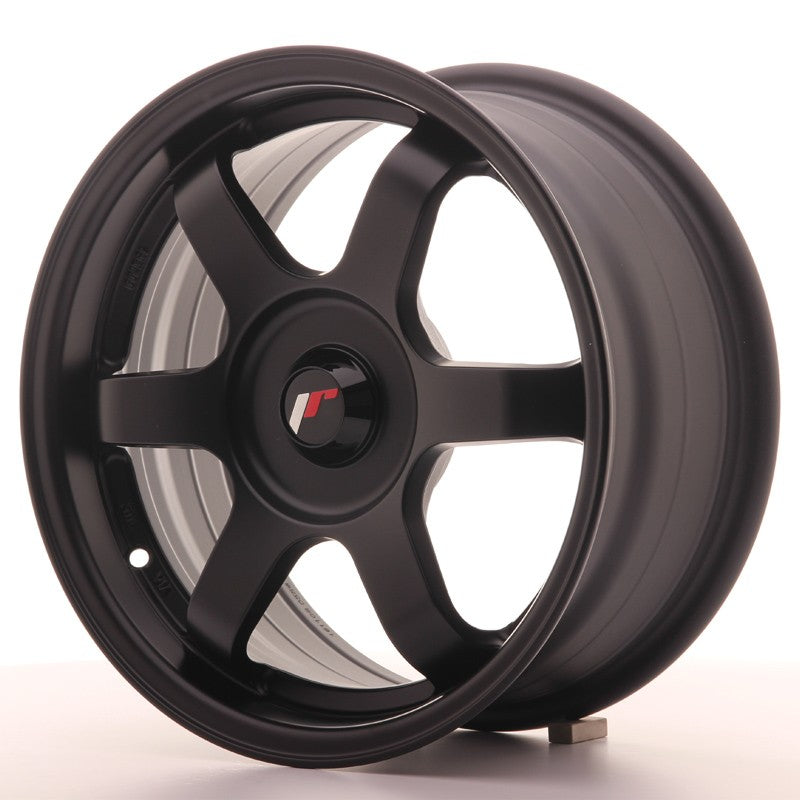 JAPAN RACING JR3 15''X7 ET BLANK BLANK CB 73.1 BLACK WHEEL