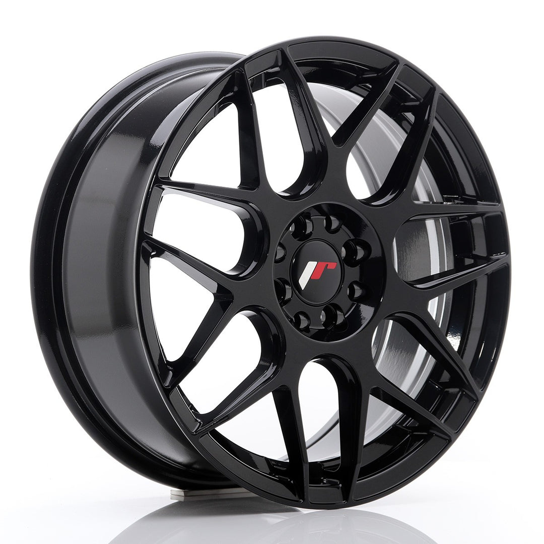 LLANTA JAPAN RACING JR18 17X7 ET 40 4X100 4X108 CB 73,1 NEGRO