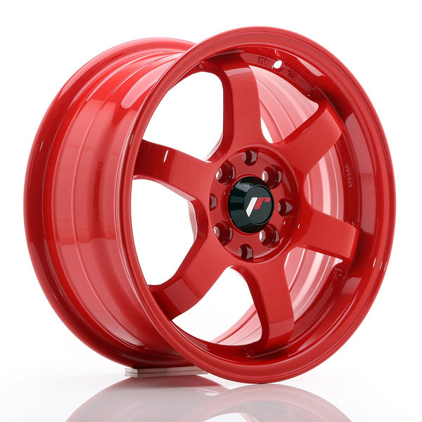 JAPAN RACING JR3 15''X7 ET 40 4X100 4X114.3 CB 73.1 RED RIM