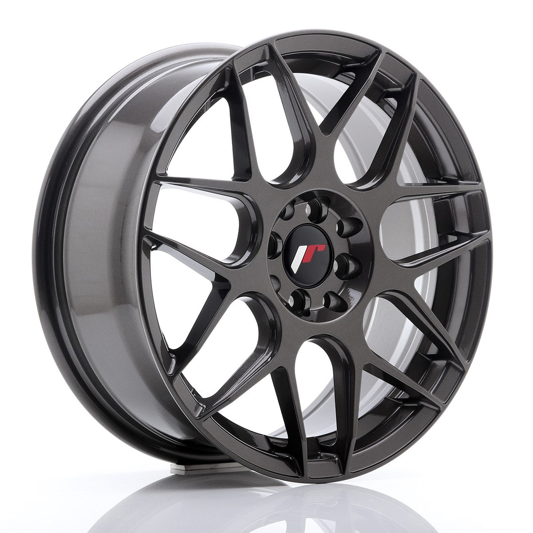 LLANTA JAPAN RACING JR18 17X7 ET 40 4X114,3 4X100 CB 73,1 GRIS