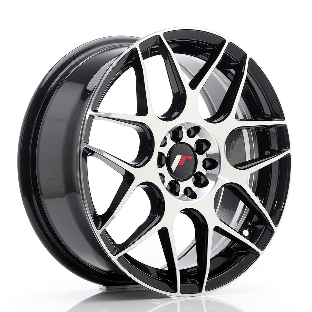 LLANTA JAPAN RACING JR18 17X7 ET 40 5X114,3 5X100 CB 73,1 NEGRO
