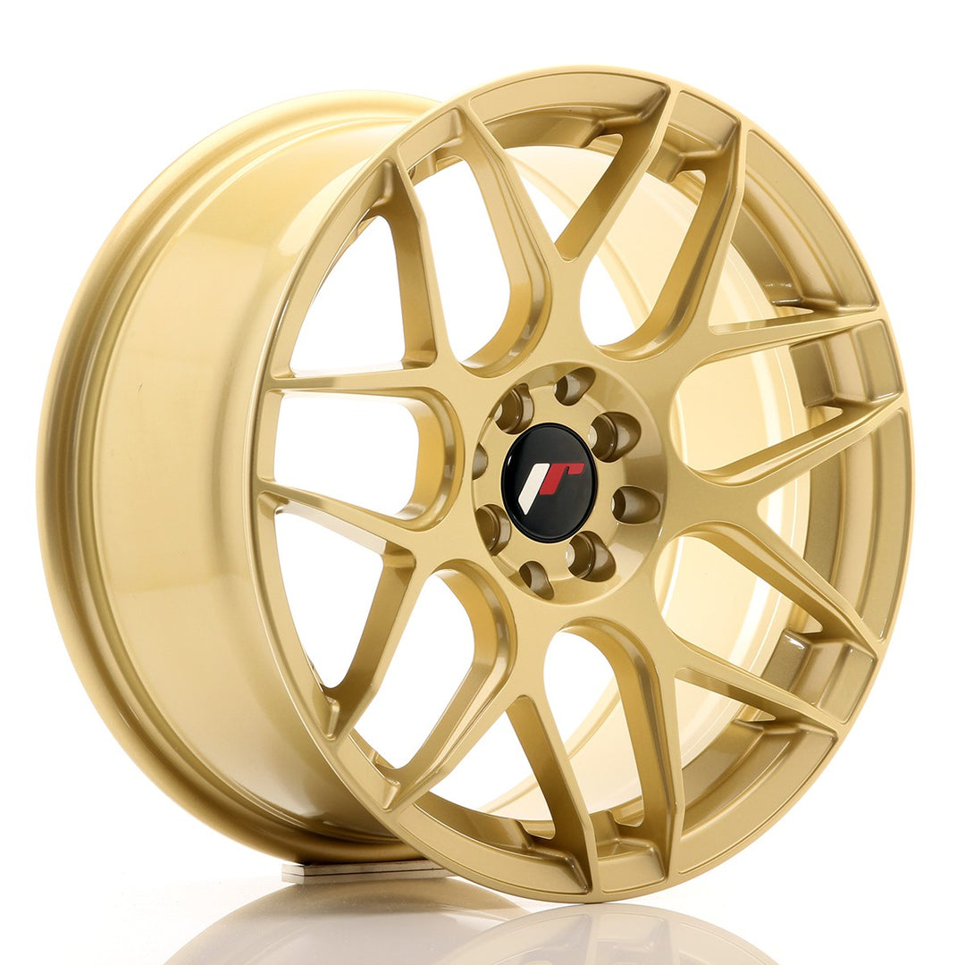LLANTA JAPAN RACING JR18 17X8 ET 35 4X100 4X114,3 CB 73,1 GOLD