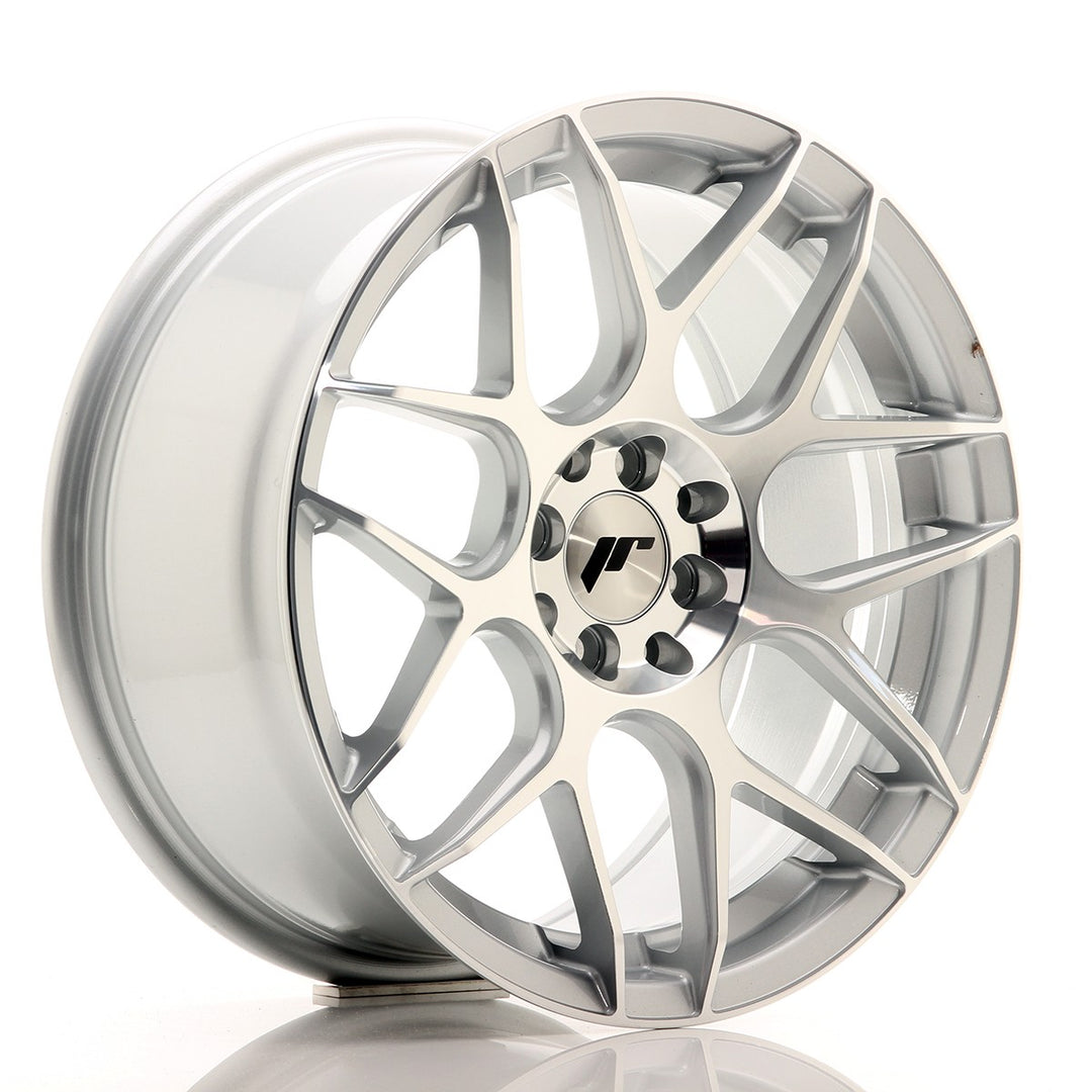 LLANTA JAPAN RACING JR18 17X8 ET 35 4X100 4X114,3 CB 73,1 SILVER