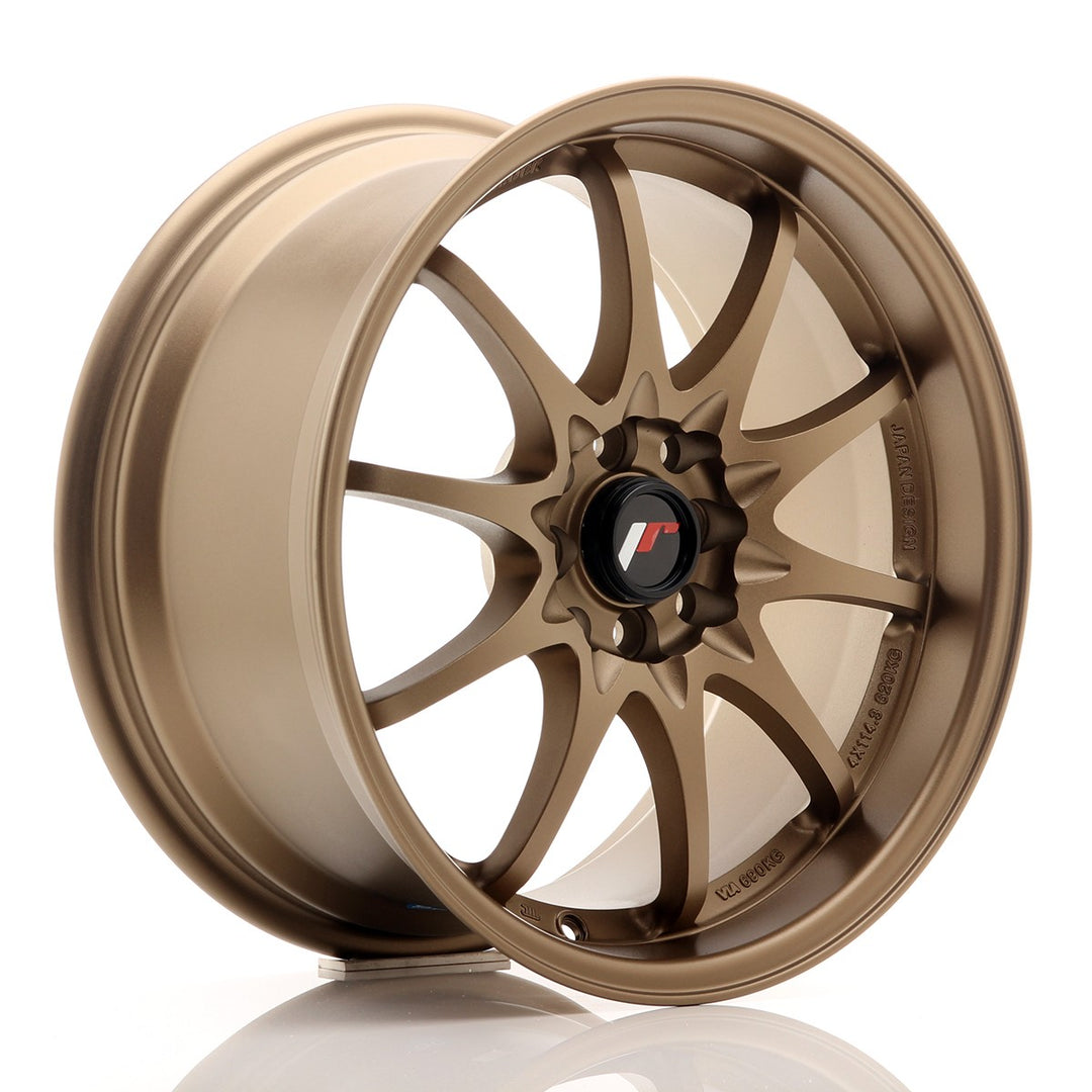 LLANTA JAPAN RACING JR5 17X8,5 ET 35 4X100 4X114,3 CB 73,1 BRONCE
