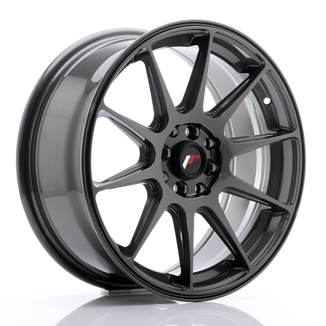 JAPAN RACING JR11 RIM 17X7.25 ET 35 4X114.3 4X100 CB 73.1 GRAY