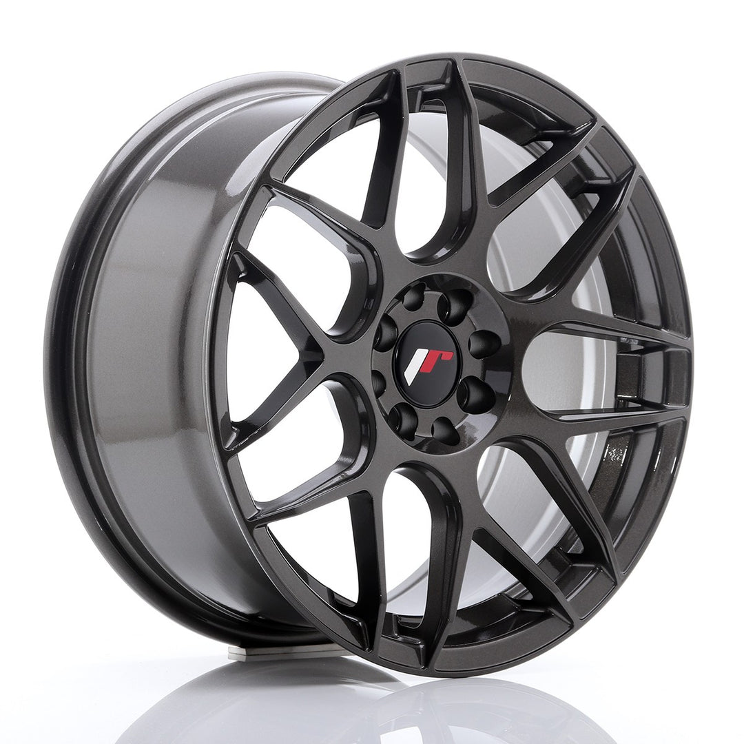 LLANTA JAPAN RACING JR18 17X8 ET 35 4X114,3 4X100 CB 73,1 GRIS