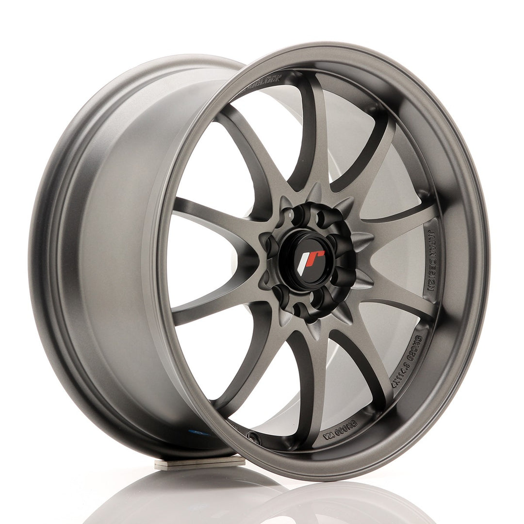 LLANTA JAPAN RACING JR5 17X8,5 ET 35 5X100 5X114,3 CB 73,1 GUN METAL