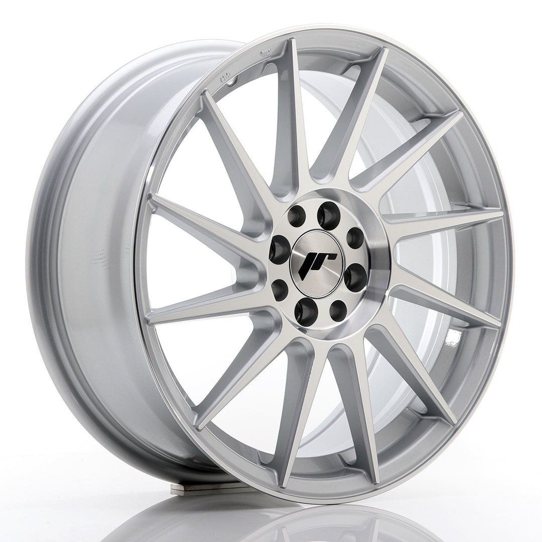LLANTA JAPAN RACING JR22 17X7 ET 35 5X114,3 5X100 CB 73,1 SILVER