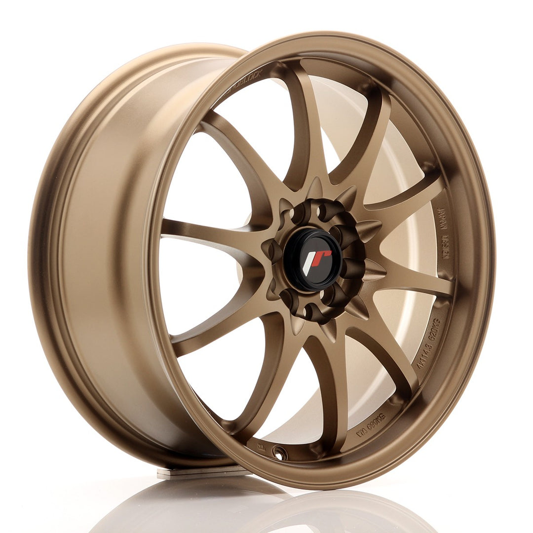 LLANTA JAPAN RACING JR5 17X7,5 ET 35 5X114,3 5X100 CB 73,1 BRONCE