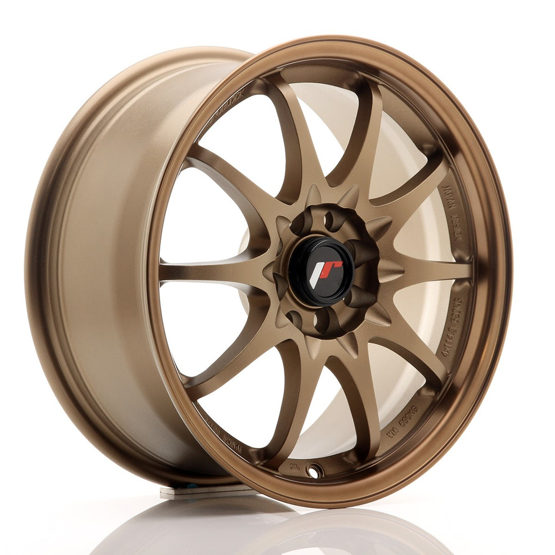 LLANTA JAPAN RACING JR5 16X7 ET 30 4X100 4X108 CB 73,1 BRONCE
