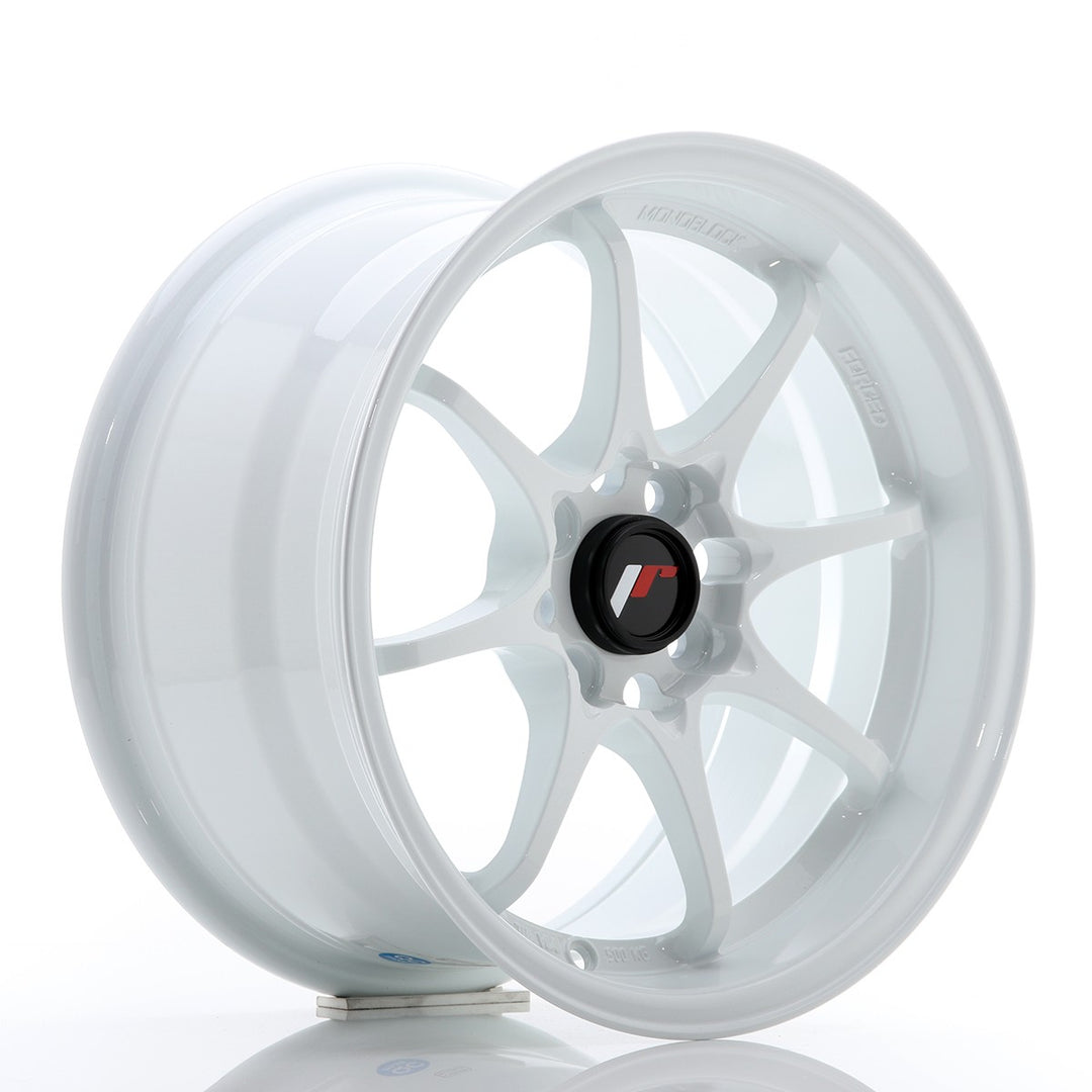 LLANTA JAPAN RACING JR5 15''X8 ET 28 4X100 CB 73,1 BLANCO