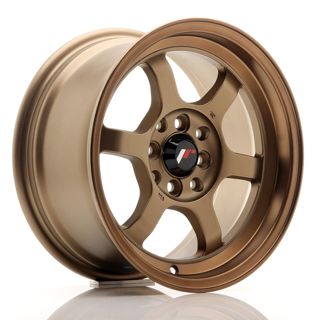 LLANTA JAPAN RACING JR12 15''X7,5 ET 26 4X100 4X114,3 CB 73,1 BRONCE